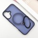 Чохол Ummi Colorful with MagSafe HQ Ring для Apple iPhone 16 (6.1") Dark Blue