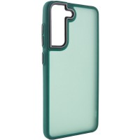 Чохол TPU+PC Lyon Frosted для Samsung Galaxy S21 FE Green