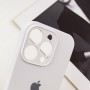 Чохол Silicone Case Full Camera Protective (AA) для Apple iPhone 12 Pro Max (6.7") Білий / White / PVH