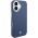 Чохол PC+Leather SGP with MagSafe для Apple iPhone 16 Plus (6.7") Blue