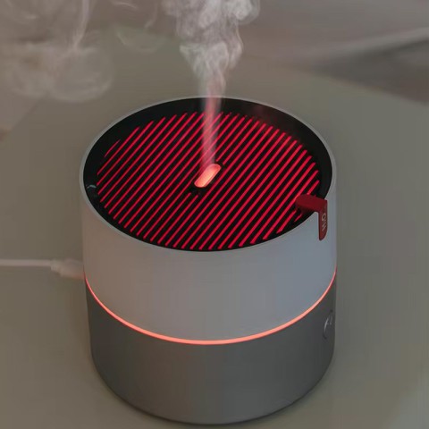 Зволожувач повітря з підсвічуванням WX107 Type-C/5V USB 230ml White