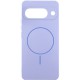 Чохол Silicone Cover Lakshmi Full Camera (AA) with MagFit для Google Pixel 9 / 9 Pro Бузковий / Dasheen