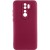 Чохол Silicone Cover Ummi Lakshmi Full Camera (AA) для Xiaomi Redmi Note 8 Pro Бордовий / Marsala