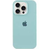 Чохол Silicone Case Full Protective (AA) для Apple iPhone 16 Pro (6.3") Бірюзовий / Beryl