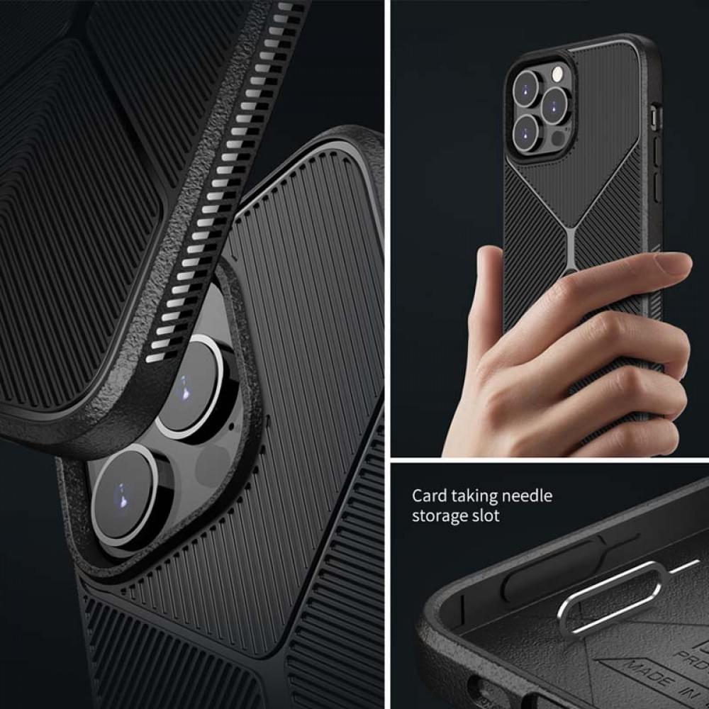 Чохол TPU BlackWood для Apple iPhone 14 Pro (6.1") Чорний