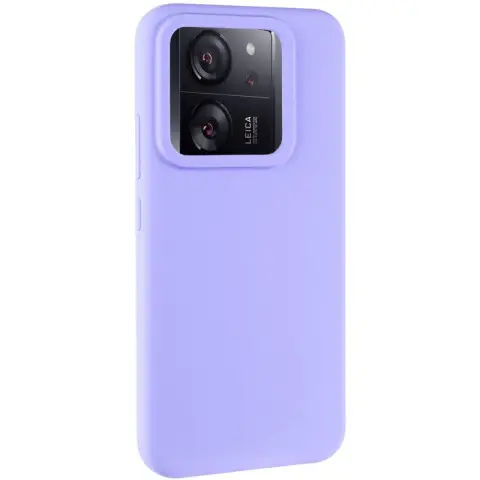 Чохол Silicone Cover Lakshmi (AAA) для Xiaomi 13T / 13T Pro Бузковий / Dasheen