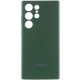 Чохол Silicone Cover Lakshmi Full Camera (AAA) with Logo для Samsung Galaxy S25 Ultra Зелений / Cyprus Green