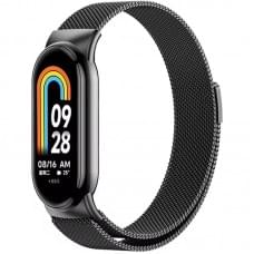 Ремінець Milanese Loop New Design для Xiaomi Mi Band 8/9/10 Black