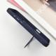 TPU+PC чохол Metal Buttons with MagSafe Colorful HQ Ring для Apple iPhone 16 Pro (6.3") Dark Blue