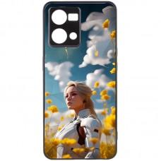 TPU+PC чохол Prisma Ladies для Oppo Reno 7 4G Anime
