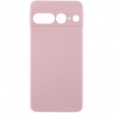 Чохол Silicone Cover Ummi Lakshmi Full Camera (AA) для Google Pixel 7 Pro Рожевий / Pink Sand