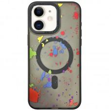 Чохол TPU+PC Flush with MagSafe для Apple iPhone 11 (6.1") Titanium black