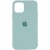 Чохол Silicone Case Full Protective (AA) для Apple iPhone 13 mini (5.4") Бірюзовий / Beryl