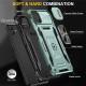 Ударостійкий чохол Camshield Army Ring для Samsung Galaxy A06 Зелений / Light Green