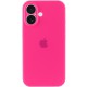 Чохол Silicone Case Full Camera Protective (AA) для Apple iPhone 16 Plus (6.7") Рожевий / Barbie pink