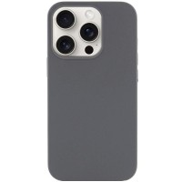 Чохол Silicone Case Full Protective (AA) NO LOGO для Apple iPhone 15 Pro Max (6.7") Сірий / Dark Gray