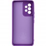 Чохол Silicone Cover Lakshmi Full Camera (A) для Samsung Galaxy A52 4G / A52 5G / A52s Фіолетовий / Purple