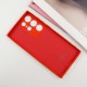 Чохол Silicone Cover Lakshmi Full Camera (AA) для Samsung Galaxy S25 Ultra Червоний / Red