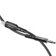 Аудіо кабель Aux Acefast C1-06 (Lightning to AUX 3.5mm) (1m) Black