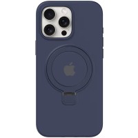 Чохол Silicone Case Full Protective with Ring для Apple iPhone 13 Pro Max (6.7") Dark Blue