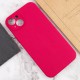Чохол Silicone Case Full Camera Protective (AA) NO LOGO для Apple iPhone 13 (6.1") Червоний / Rose Red