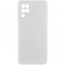Чохол Silicone Cover Lakshmi Full Camera (AA) для Samsung Galaxy A12 Білий / White