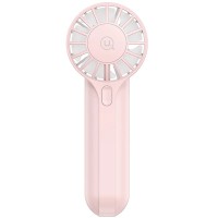 Портативний вентилятор Usams ZB288 Handheld mini fan 1200 mAh Pink