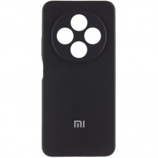 Чохол Silicone Cover Lakshmi Full Camera (AA) with logo для Xiaomi Redmi 14C / Poco C75 Чорний / Black