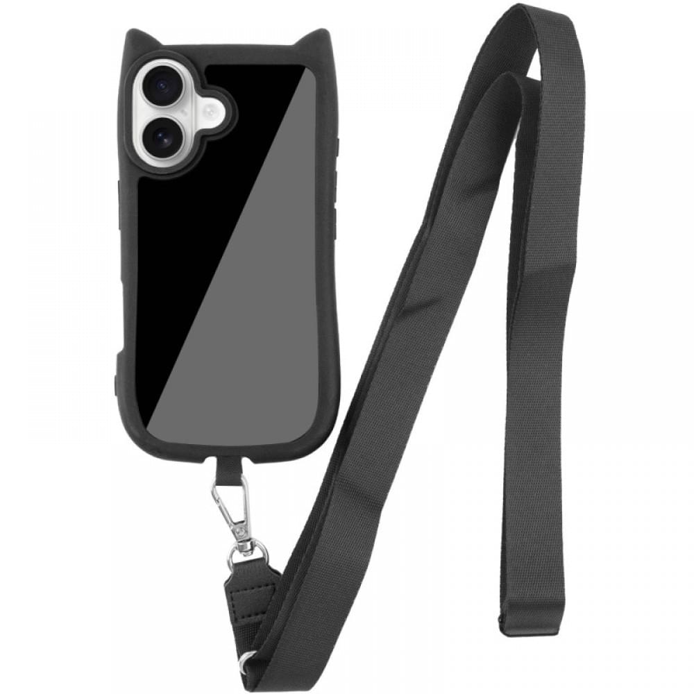 Чехол TPU GETMAN Cat with straps для Apple iPhone 16 Plus (6.7")
