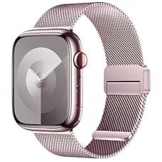 Ремінець Hoco WA26 Milanese Loop Strap для Apple watch 38/40/41mm Rose Pink