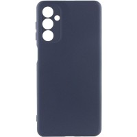 Чохол TPU GETMAN Liquid Silk Full Camera для Samsung Galaxy A05s Синій / Midnight Blue