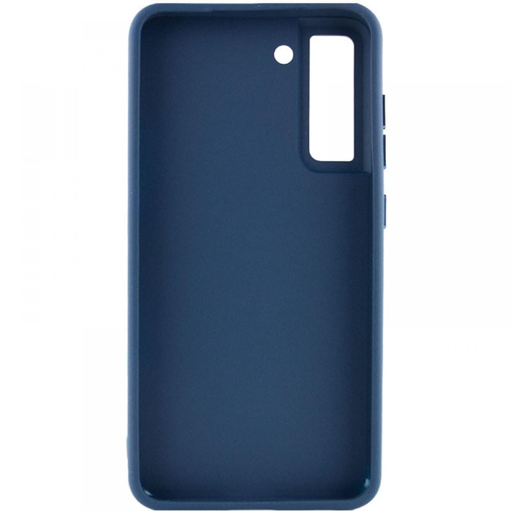 TPU чохол Bonbon Metal Style для Samsung Galaxy S23 Синій / Cosmos blue