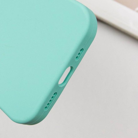 Чохол Silicone Case Full Protective (AA) для Apple iPhone 16 Plus (6.7") Бірюзовий / Marine Green