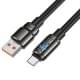 Дата кабель Hoco U143 Joy USB to Type-C 5A (1.2m) Black