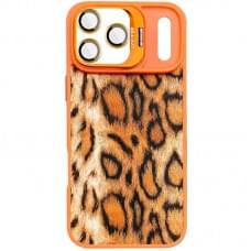 Чохол TPU+PC Wild Leopard with MagSafe and Lens для Apple iPhone 17 Pro Max (6.9") Orange Чохол TPU+PC Wild Leopard with MagSafe and Lens для Apple iPhone 17 Pro Max (6.9") Orange