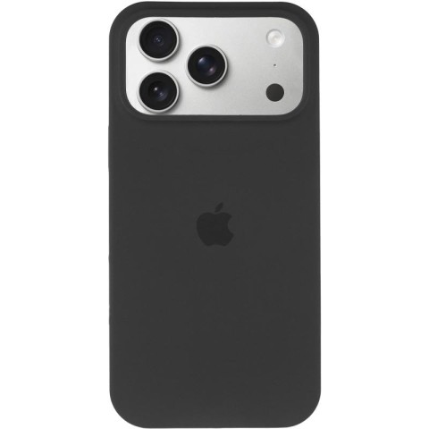 Чохол Silicone Case Full Protective (AA) для Apple iPhone 17 Pro Max (6.9") Чорний / Black