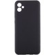 Чохол Silicone Cover Lakshmi Full Camera (AA) для Samsung Galaxy A04 Чорний / Black