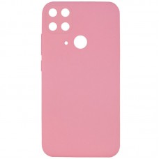 Чохол Silicone Cover Lakshmi Full Camera (AA) для Xiaomi Redmi 10C Рожевий / Pink