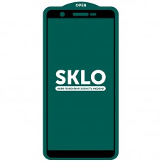 Захисне скло SKLO 5D (тех.пак) для Samsung Galaxy M01 Core / A01 Core Чорний