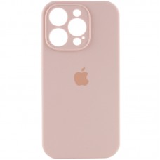 Чохол Silicone Case Full Camera Protective (AA) для Apple iPhone 16 Pro Max (6.9") Рожевий / Pink Sand