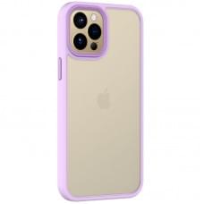 TPU+PC чехол Metal Buttons для Apple iPhone 12 Pro / 12 (6.1")