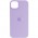 Чохол Silicone case (AAA) full with Magsafe для Apple iPhone 14 Pro Max (6.7") Бузковий / Lilac