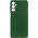 Чохол Silicone Cover Lakshmi Full Camera (A) для Samsung Galaxy M34 5G Зелений / Dark green