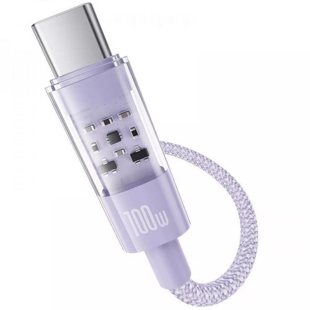 Дата кабель Baseus Gem Fast Charging Type-C to Type-C 100W (1m) (P10373000111)