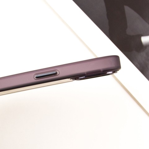 Чохол TPU+PC Lily with MagSafe для Apple iPhone 14 (6.1") Dark Purple