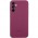 Чохол Silicone Cover Lakshmi Full Camera (AAA) with Logo для Samsung Galaxy A35 Бордовий / Plum