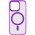Чохол TPU Iris with MagSafe для Apple iPhone 13 Pro Max (6.7") Фіолетовий