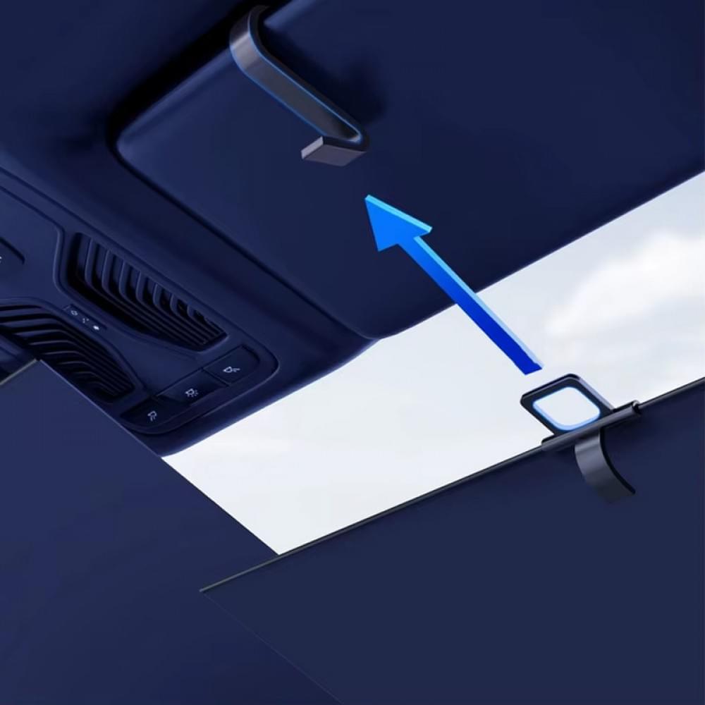 Сонцезахисна шторка на лобове скло (комплект из 2 шт) (1.35x0.7m) Black