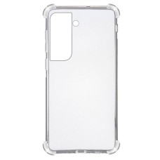TPU чохол GETMAN Ease logo посилені кути для Samsung Galaxy S21+ Безбарвний (прозорий)