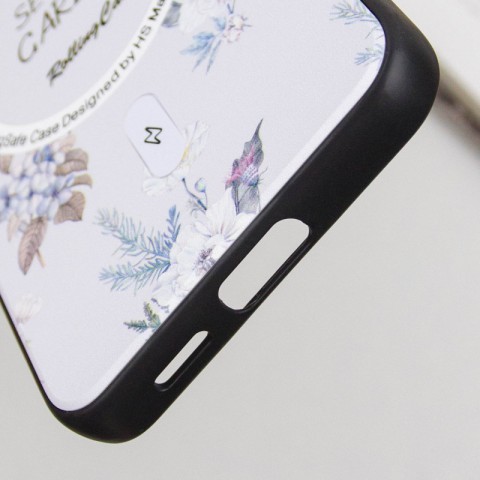 TPU+PC чохол Secret Garden with MagFit для Samsung Galaxy S24 White